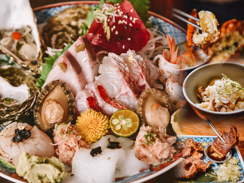 [大阪] 黑門市場必吃大阪燒。花の木｜紅豆餅|美食|餐廳|食記|景點|遊記|推薦 @ELSA菲常好攝