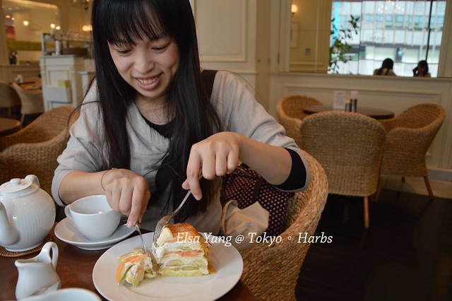[日本] 東京推薦必吃蛋糕。上野 HARBS 千層蛋糕 @ELSA菲常好攝