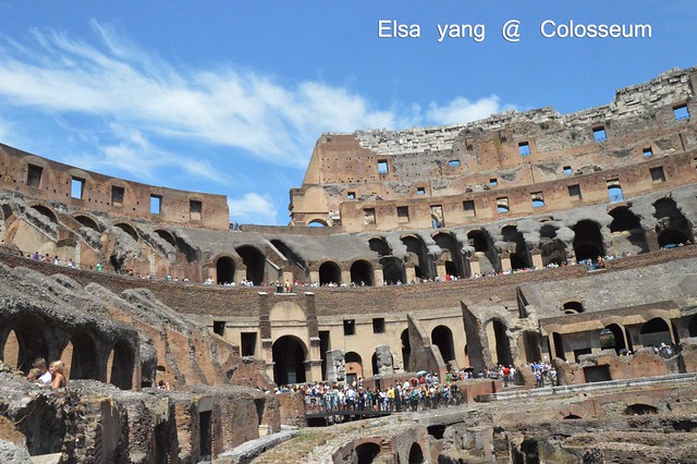 [遊記] 羅馬ROMA。圓形競技場Colosseum、羅馬競技場|君士坦丁凱旋門|景點|義大利|自助旅行 @ELSA菲常好攝