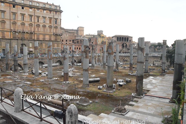 [羅馬] 羅馬帝國大道兩旁遺跡、浴場 (照片) @ELSA菲常好攝