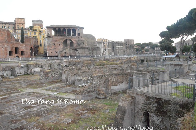 [羅馬] 羅馬帝國大道兩旁遺跡、浴場 (照片) @ELSA菲常好攝