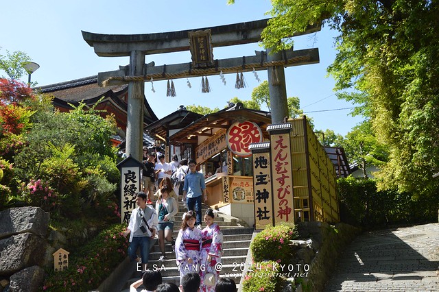 [京都] 地主神社、戀愛神社|戀愛石|求姻緣|景點|遊記|提升戀愛運 @ELSA菲常好攝