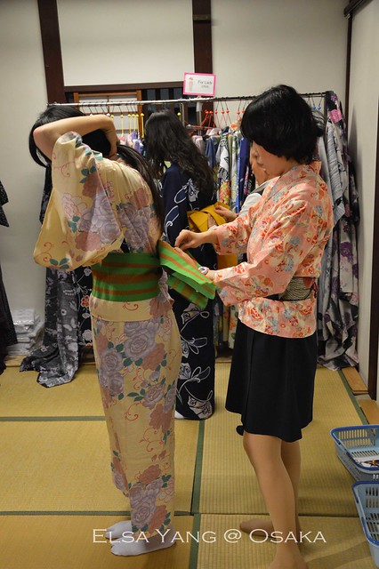 [遊記] 大阪今昔館免費入場，超便宜穿和服（浴衣）|大阪周遊卡免費|必去景點 @ELSA菲常好攝