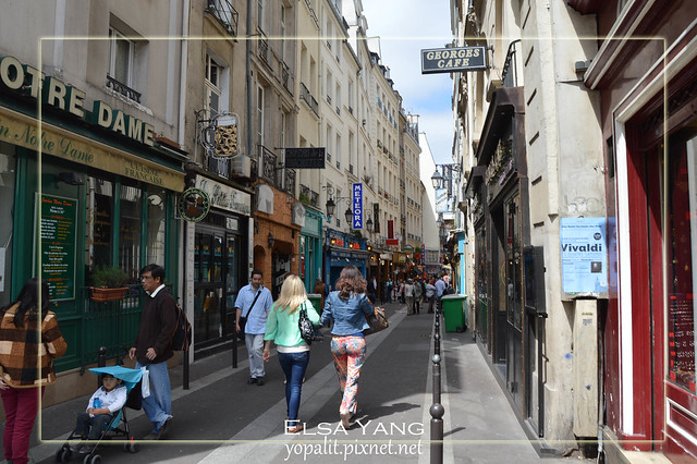 [巴黎] 法國。聖母院旁的中東小吃街&#8211;推薦平價的法國沙威瑪|景點|遊記|莎士比亞書店旁便宜美食|免費廁所 @ELSA菲常好攝