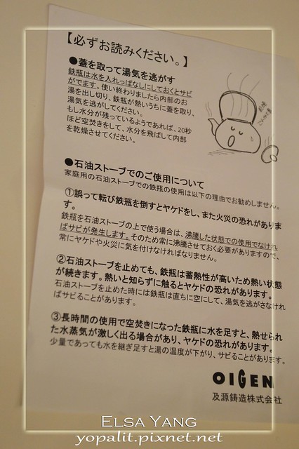 [開箱] 日本南部鐵壺-盛榮堂鐵壺 | 懷孕 | 補鐵 @ELSA菲常好攝
