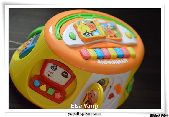 [玩具] 麵包超人七面盒|日本PINOCCHIO麵包超人七面益智盒|七合一玩具 @ELSA菲常好攝