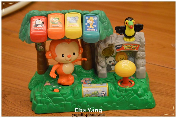 [玩具] Vtech 歡樂動物園 dance and sing zoo|開箱|寶寶玩具|聲光玩具|評價|租玩具 @ELSA菲常好攝
