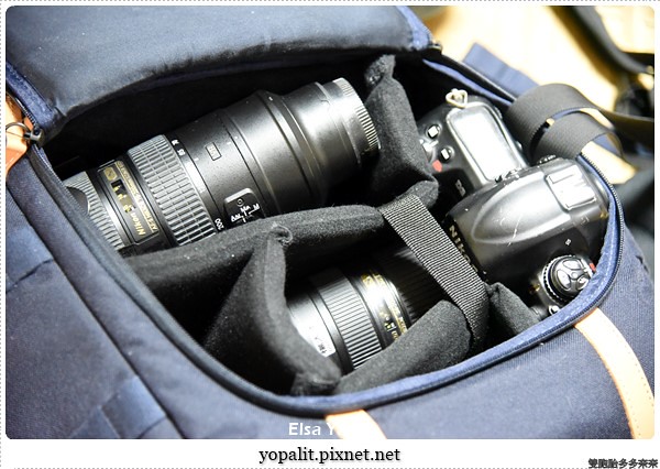 [開箱] Yowie 寶石藍-兼具文青與設計感的ZKIN專業相機包|大容量相機包男女皆適合|一機二鏡加電腦 @ELSA菲常好攝