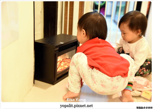 [體驗] 火燄山電壁爐|小坪數省電電暖爐|造型輕巧自動恆溫適合有寶寶的家庭 @ELSA菲常好攝