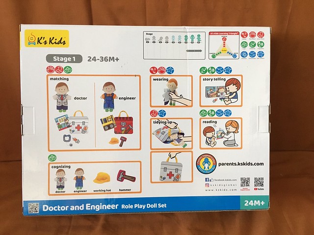 [玩具開箱] k&#8217;s kid 奇智奇思布書｜ks kids角色扮演醫生玩具組 @ELSA菲常好攝