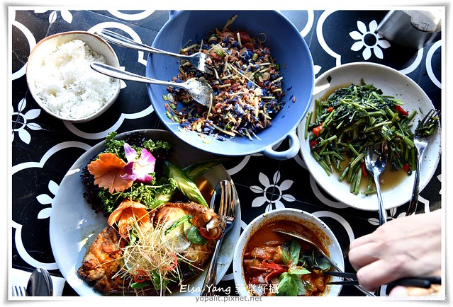 [食記] 信義區泰國餐廳。Thaï.J 泰式料理|夢幻花園餐廳餐酒館|可做素食餐廳 @ELSA菲常好攝