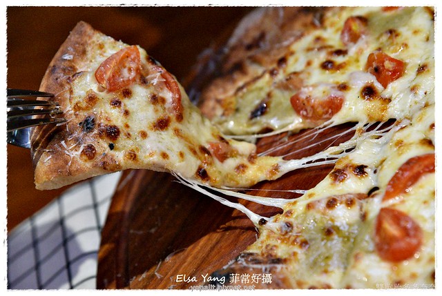 [美食] 忠孝新生蔬食素食-Misha Caffe X Pizzeria 窯烤披薩|義大利麵燉飯|蛋奶素奶素蔬食咖啡下午茶 @ELSA菲常好攝