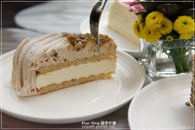 [香港美食] 中環甜點。Lady.M玫瑰花千層蛋糕|海鹽焦糖千層蛋糕|ladym菜單價格低消訂位 @ELSA菲常好攝