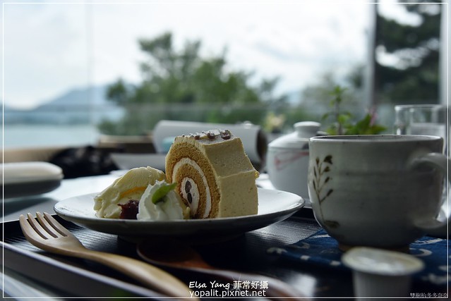 [河口湖咖啡店] 東京自駕景點-河口湖美術館咖啡店|富士山前甜點咖啡下午茶 @ELSA菲常好攝