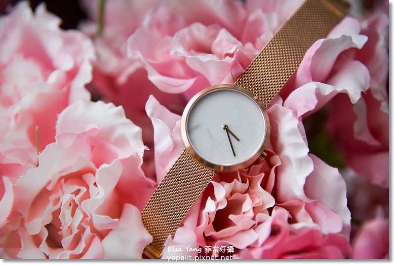 [開箱]  香港設計師品牌 Maven Watches 客製化可刻字|推薦精緻質感的玫瑰金大理石紋手錶 @ELSA菲常好攝