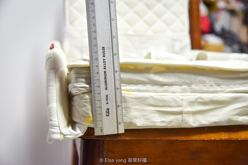 [寶寶好物開箱] 日本 farska 多功能床中床(成長型-附固定帶)｜嬰兒兒童座椅成長型床中床自帶護欄 @ELSA菲常好攝