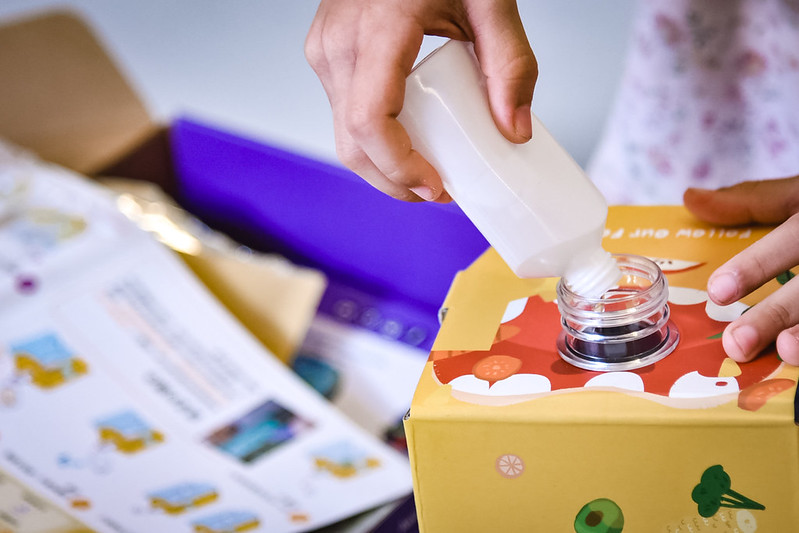 [國小創意實驗寶盒] 在家做實驗-肚子裡的大冒險|自製史萊姆 消化道酵素實驗 108課綱教育分享 @ELSA菲常好攝
