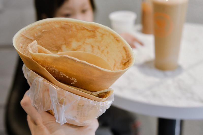 [西門美食] 茶餅舖可麗餅港式奶茶-酥脆可麗餅日式可麗捲餅 @ELSA菲常好攝