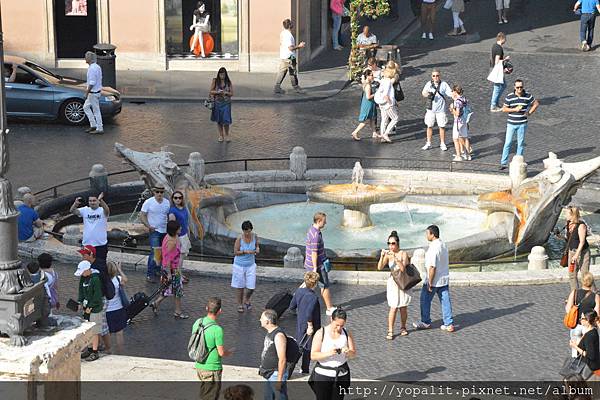 [Roma] 義大利自助旅行。羅馬假期之西班牙廣場 Piazza di Spagna @ELSA菲常好攝