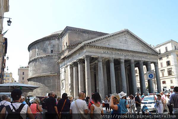 [ROMA] 義大利自助遊記。羅馬萬神殿Pantheon路線|散步|美食|咖啡|路線|自助旅行|交通 @ELSA菲常好攝