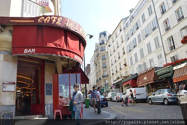 [paris] 法國蒙馬特-電影朝聖地 艾蜜莉咖啡館(雙磨坊咖啡館) @ELSA菲常好攝