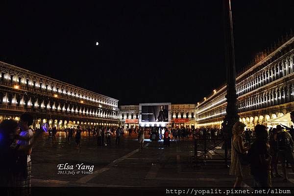 [Venice] 威尼斯。夜晚的聖馬可廣場  法義 遊記 @ELSA菲常好攝
